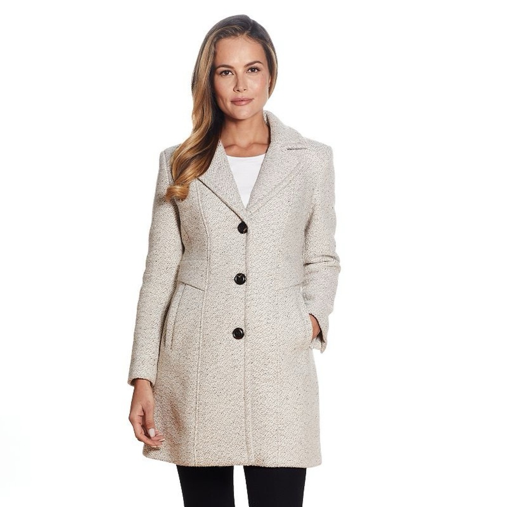 Gallery Women's Wool Blend Walker Coat